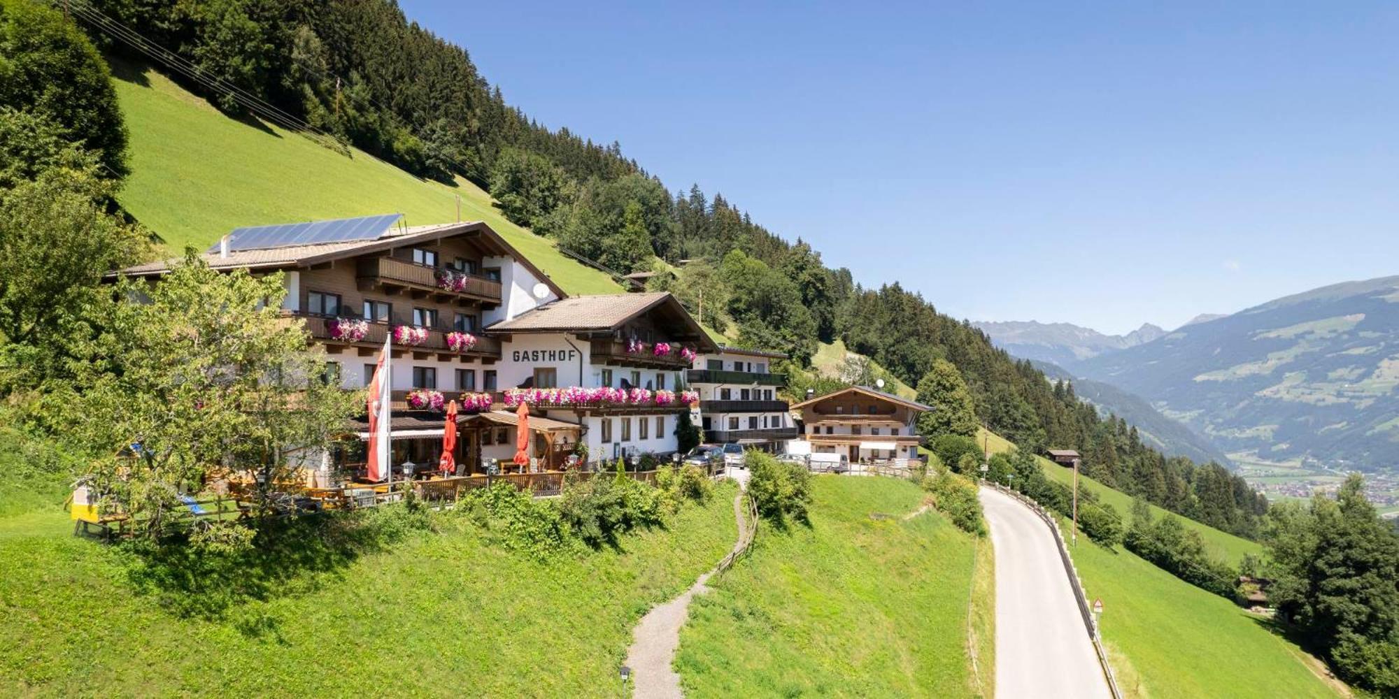 Gasthof Pension Berghof ヒパッハ エクステリア 写真